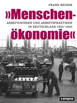 cover image of »Menschenökonomie«